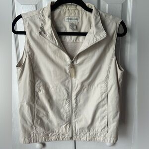 Crossroads vintage light beige vest - size small excellent condition